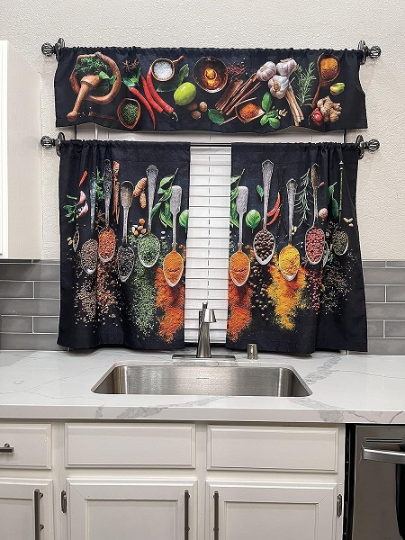 Spicy Themed Curtains