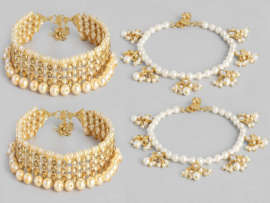 9 Stunning Models of Pearl Anklets – Latest Collection