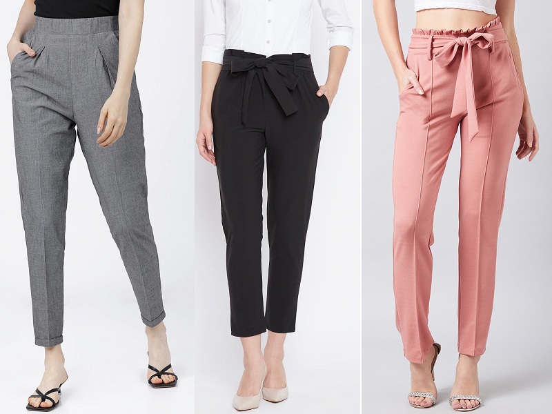 Ladies Pants | Women Trousers | Formal Trouser Pants for Girls-vachngandaiphat.com.vn
