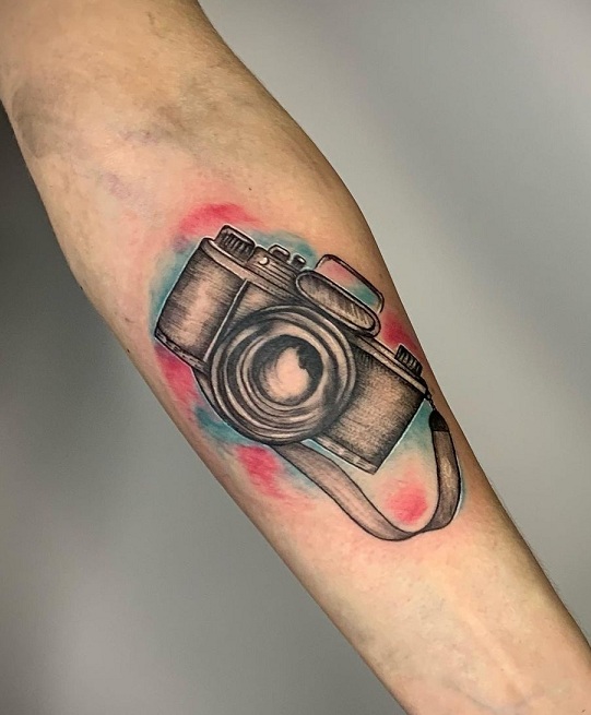 Top 10+ Camera Tattoo Designs And Pictures | Styles At Life