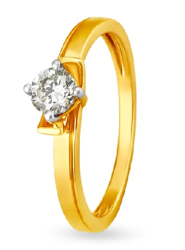 Classic Solitaire Wedding Ring For Women