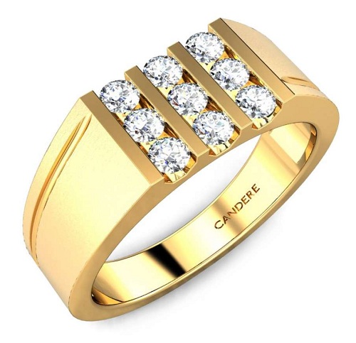 Diamond Wedding Ring For Groom