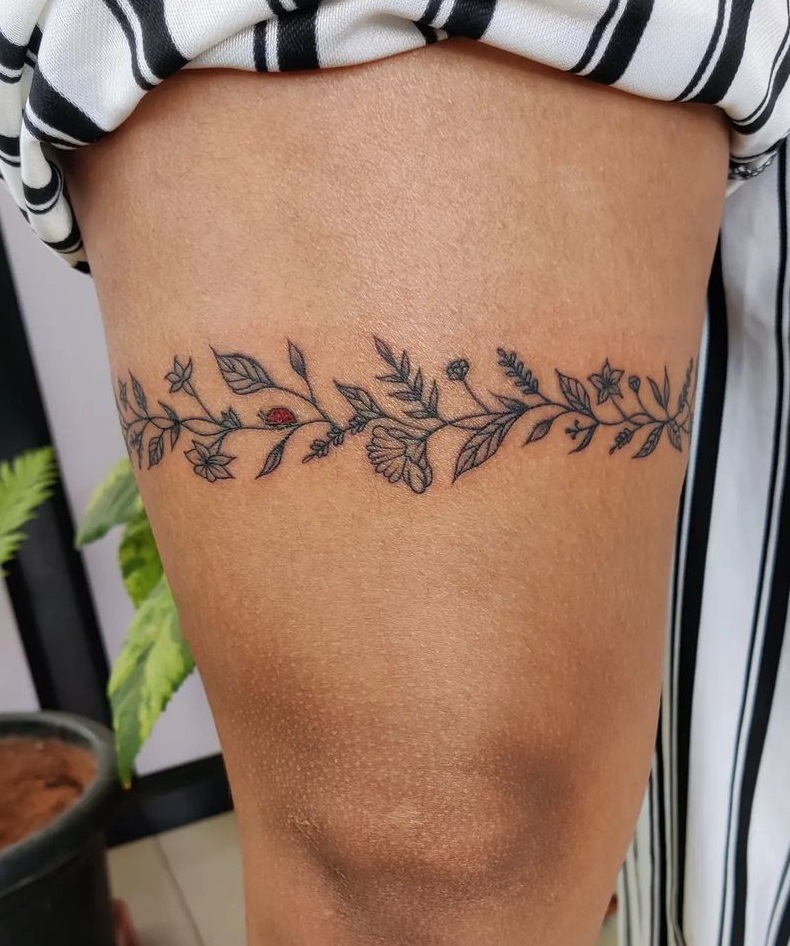Floral Harmony On Skin