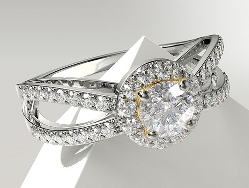 Gorgeous Solitaire Wedding Ring For Brides