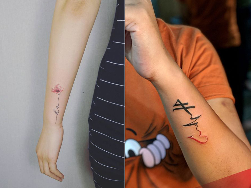 20 Fantastic H Letter Tattoo Designs with Images | Styles At Life