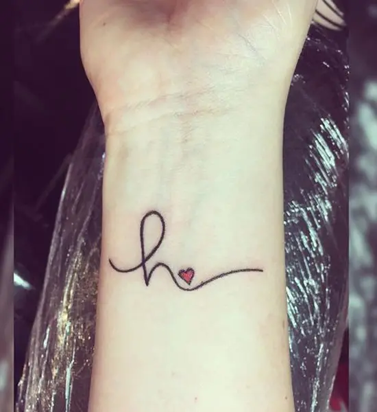 Fantastic H Letter Tattoo Designs With Images Styles At Life