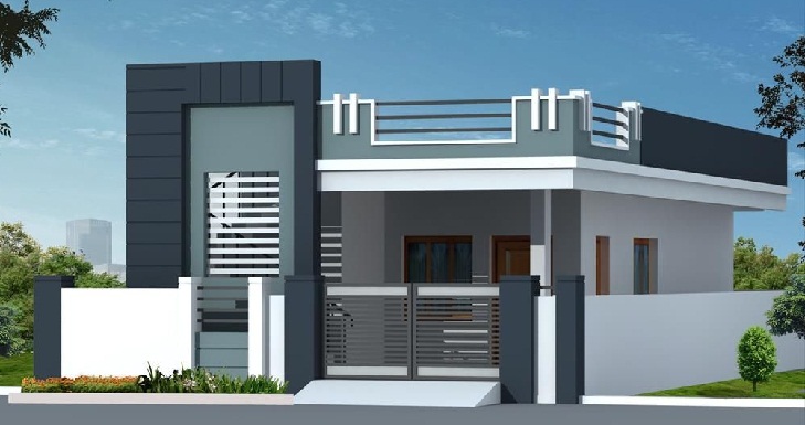 Independent House Elevation