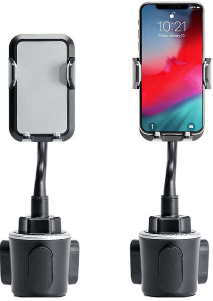 KLKE Car Phone Holder Upgraded Cup Holder Phone Mount