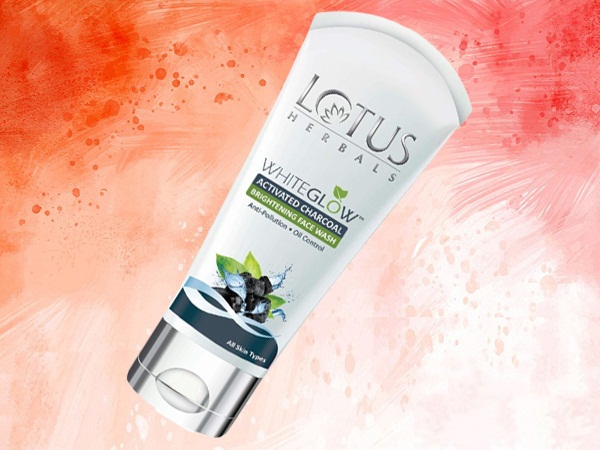 Lotus Herbals White Glow Activated Charcoal Brightening Facewash