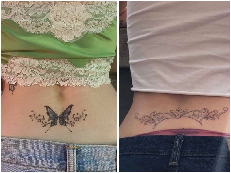 Lower back tattoo ideas for females