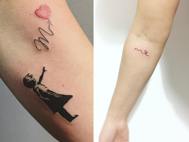 L Handwritten Letter Temporary Tattoo - Set of 3 – Little Tattoos
