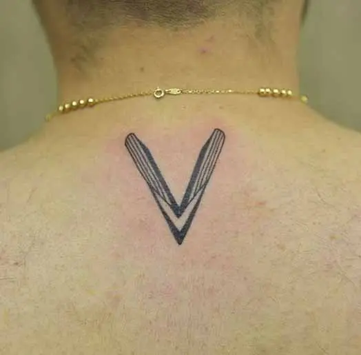 How to make Beautiful V Letter Tattoo  YouTube  V tattoo V letter tattoo  Letter tattoos on hand