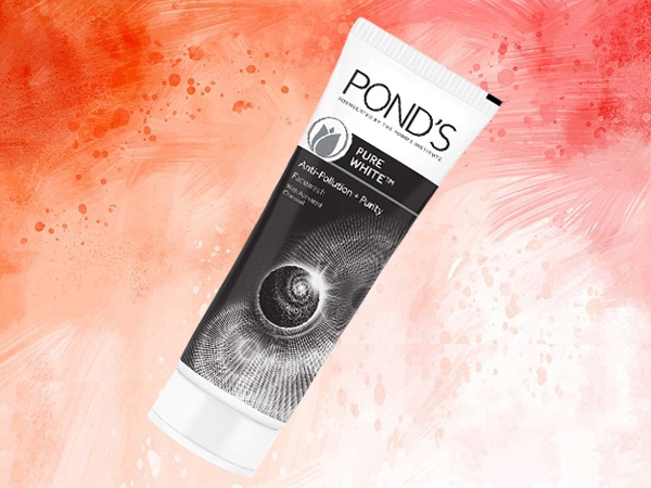 Ponds Pure White Anti Pollution With Activated Charcoal Face Wash