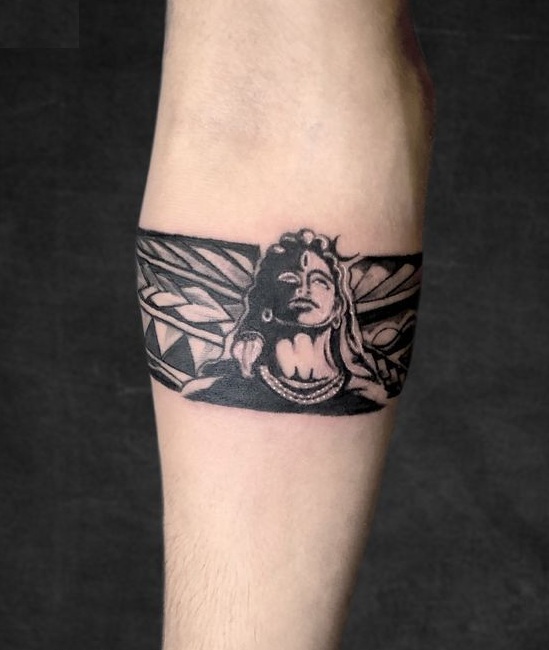 Tattoo uploaded by Circle Tattoo  Legband Tattoo by Bishal Majumder at  Circle Tattoo  Tattoodo