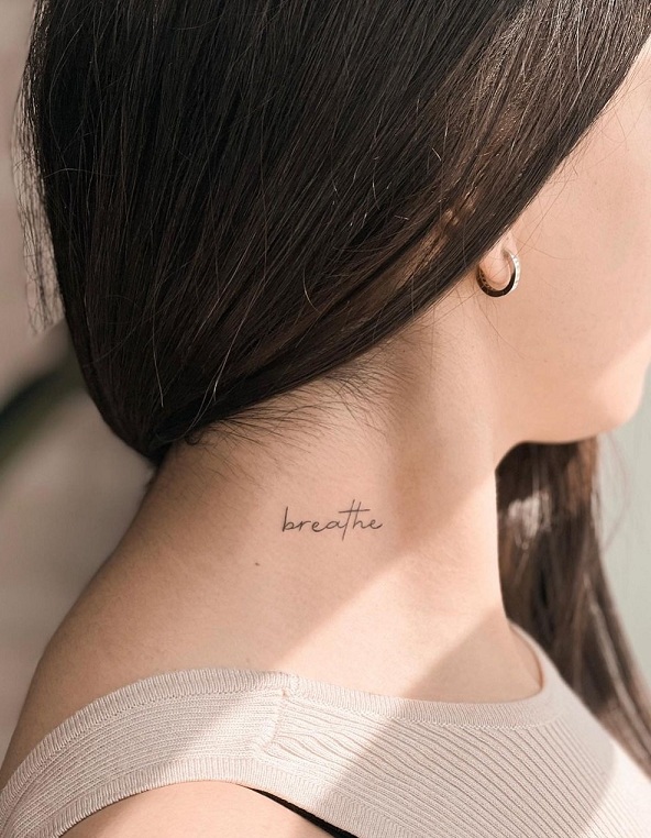 Be Unique With A Female Neck Tattoo: 50+ Modern Ideas