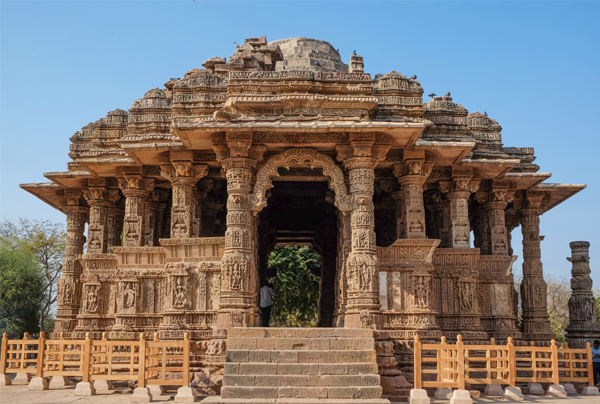 The Dakshinaarka Temple At Gaya