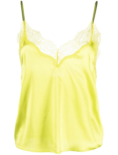 Yellow Lacy Camisole