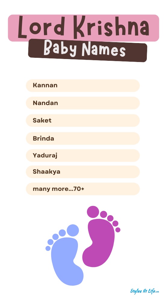 Baby Names Inspired By Lord Krishna