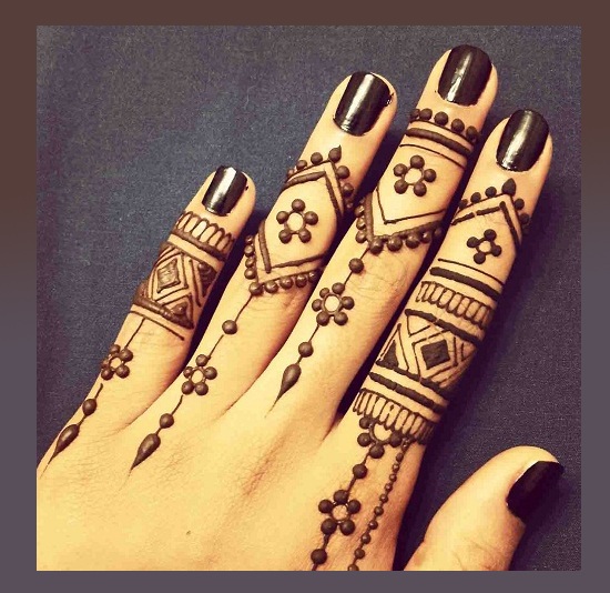 50+ Most Adorable Finger Mehndi Design For 2023 | Fashionterest