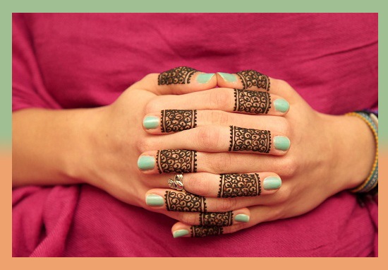 Finger Henna: 10 Trending Mehndi Designs for Fingers (Front and Back)