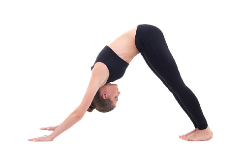 Adho Mukha Svanasana - yoga for irregular periods