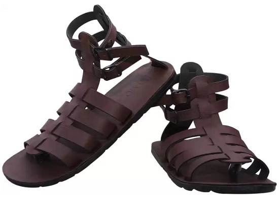 Vegan Sandals | Online Shopping | Syna Black Vegan Gladiator Roman Sandals  - Syna_Black