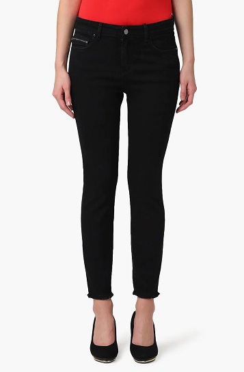 Black Armani Super Skinny Jeans