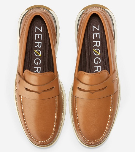 Cole Haan Round Toe Penny Loafers