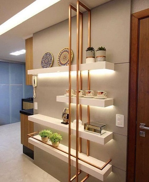 Contemporary Wall Shelf Design