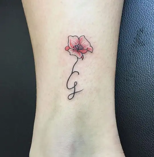 G S letter Tattoo Wing Tattoo  Ink tattoo Tattoo lettering Tattoos