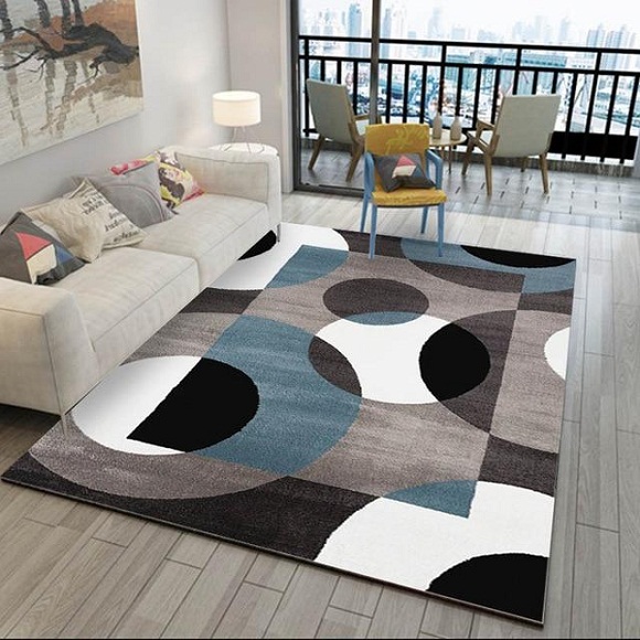 Geometric Pattern Carpet Design