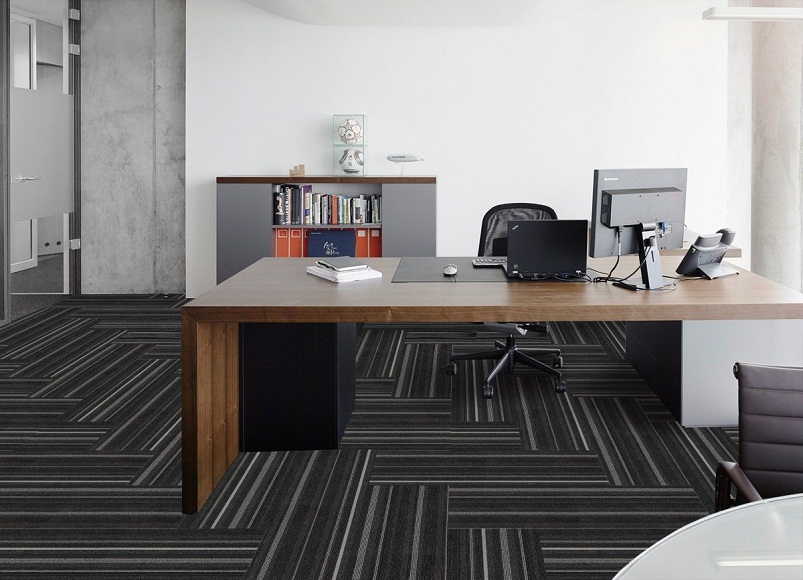 Grey Office Carpet Design