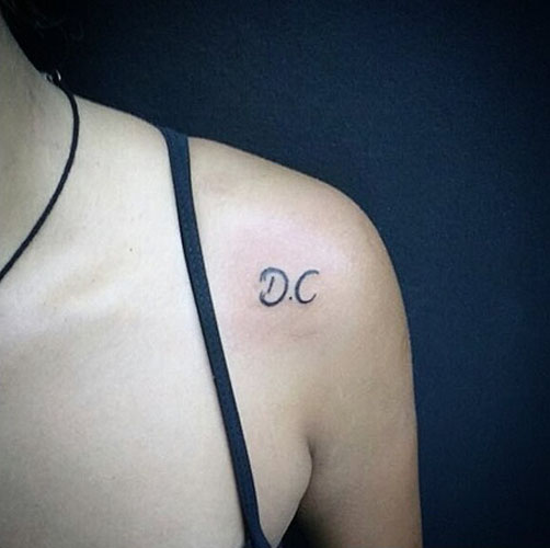 Letter D Tattoo Ideas For Couples