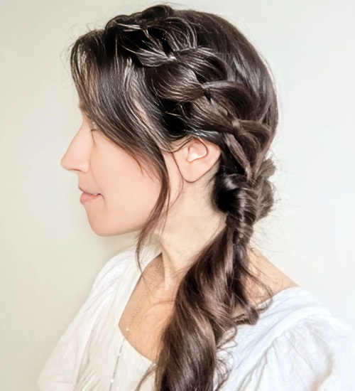 4 Ways to Do Simple, Quick Hairstyles for Long Hair - wikiHow