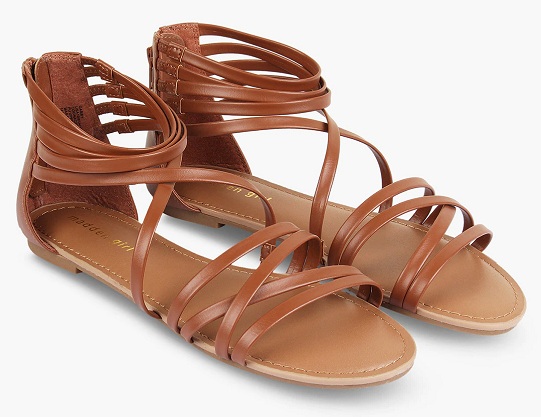 OFFICE Salvage Gladiator Sandals Tan Leather - Women's Sandals