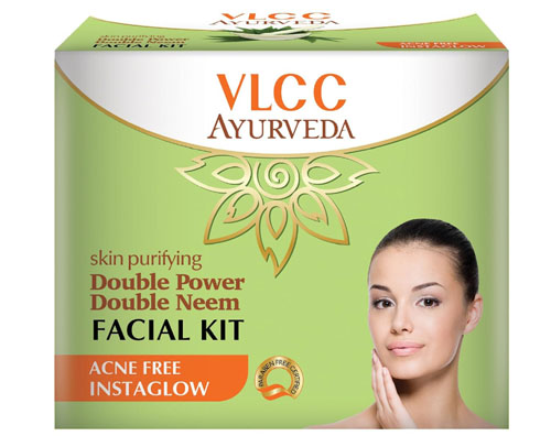 Vlcc Ayurvedic Skin Purifying Double Power Double Neem Facial Kit