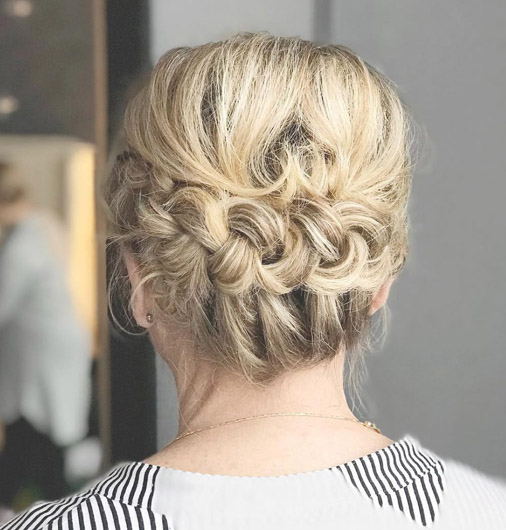 updo hairstyles for mother of the bride