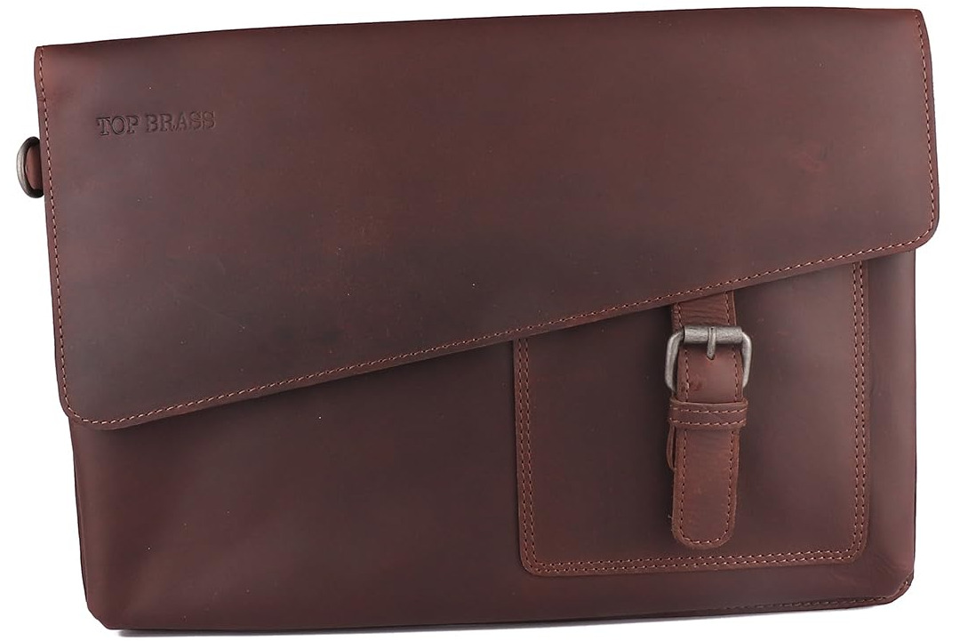 Folio Leather Handbag