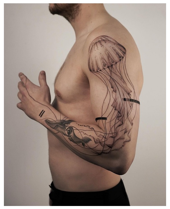 Jellyfish Tattoo Designs