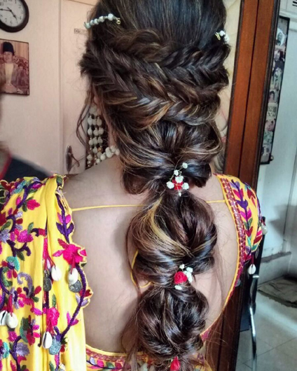 30+ Easy & Best Indian Hairstyles for Gown for all Hair Types & Events