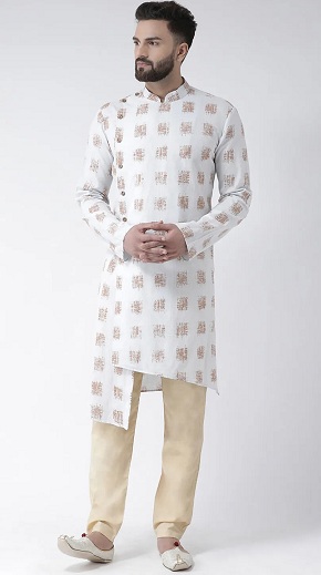 Printed Kurta Pajama Design