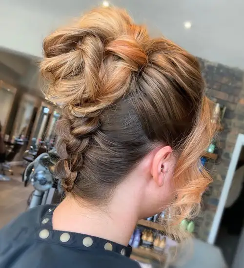 Double Braided Buns  Cute Girls Hairstyles