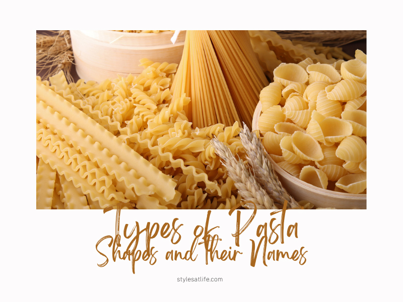 20 Popular Types of Pasta Shapes and Names with Pics