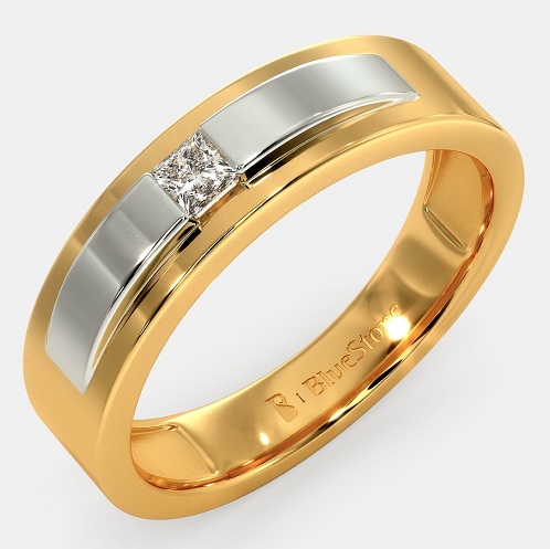 6mm Wide Gold Wedding Ring For Men