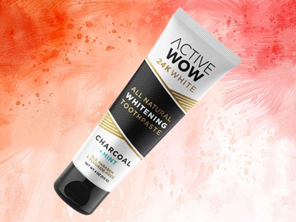 Active Wow Activated Charcoal Toothpaste