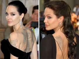 10+ Amazing Angelina Jolie Tattoos and Their Meanings