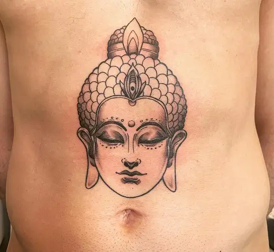 Buddha Tattoo On Stomach  Tattoo Designs Tattoo Pictures