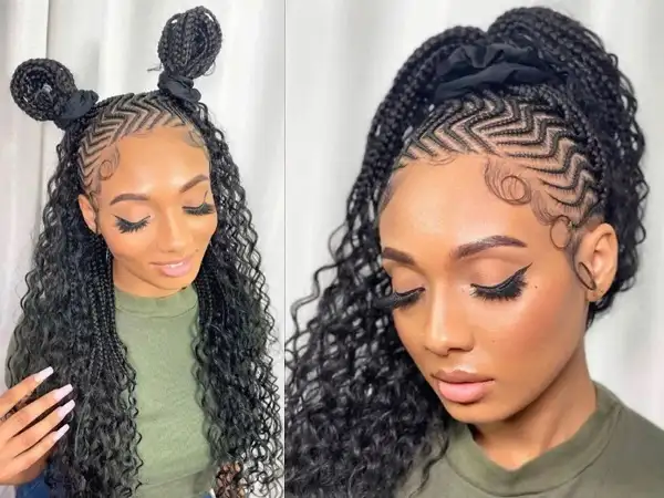 10 Trendy Micro Braids Hairstyles Growing Demand  Styles At Life