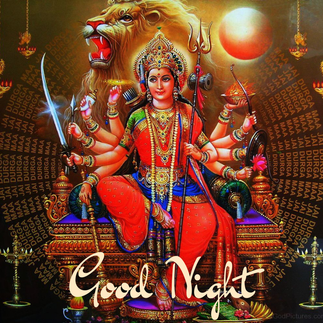 Durga Devi Good Night Images
