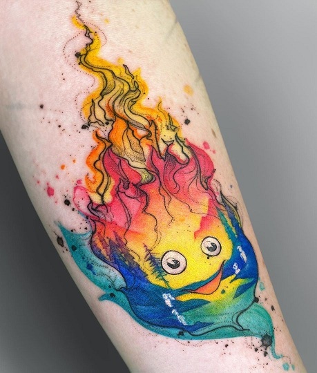 Fire Tattoo.